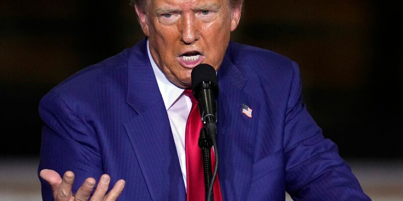 Trump: «Wir wollen mehr Babys, um es nett auszudrücken.» - Foto: Paul Sancya/AP/dpa