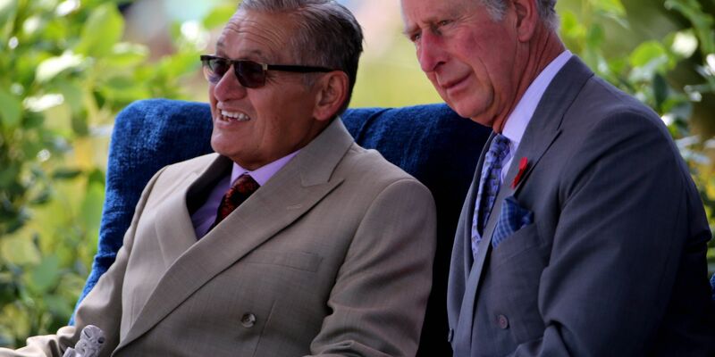 König Tuheitia und König Charles haben sich oft getroffen. (Archivbild) - Foto: picture alliance / dpa