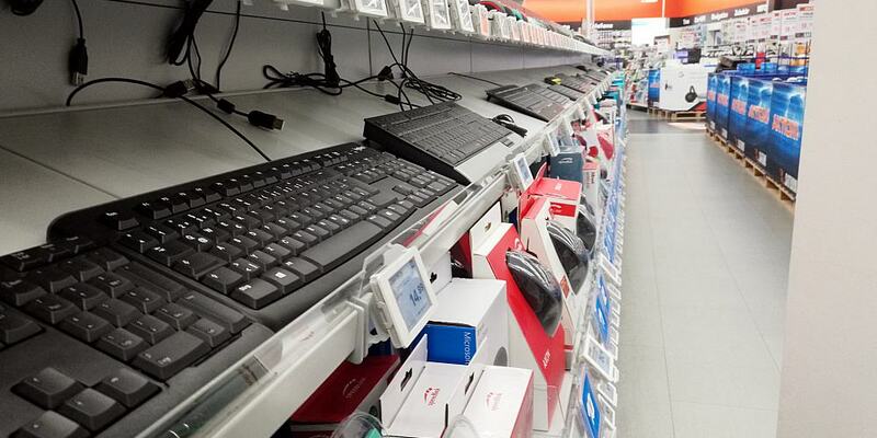 Computertastaturen in einem Elektronik-Fachmarkt (Archiv) - Foto: über dts Nachrichtenagentur
