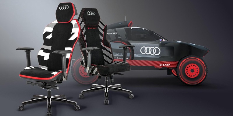 QUERSUS und Audi kombinieren einzigartiges Motorsportdesign mit futuristischen ergonomischen Stühlen - Foto: presseportal.de