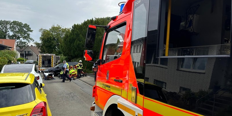FW-MH: Rettungseinsatz nach Unfall in Mülheim an der Ruhr - Foto: presseportal.de