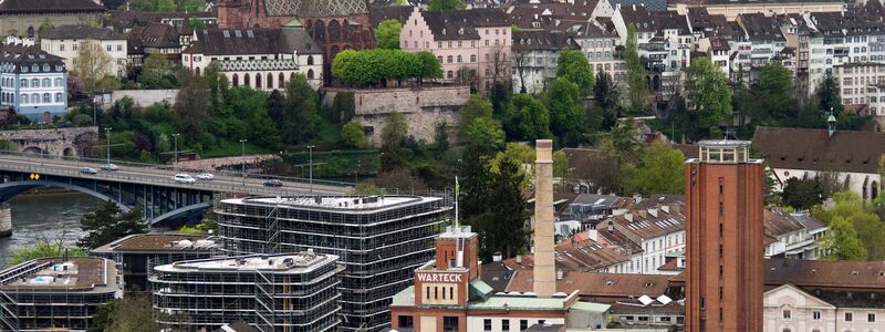 In Basel ist das Übernachten in der ESC-Woche schon fast unbezahlbar (Archivbild)» - Foto: Georgios Kefalas/Keystone/dpa