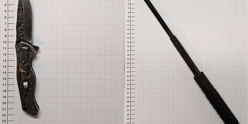 BPOL NRW: Innerhalb von 20 Minuten - Bundespolizei stellt gefährliche Gegenstände sicher - Foto: presseportal.de