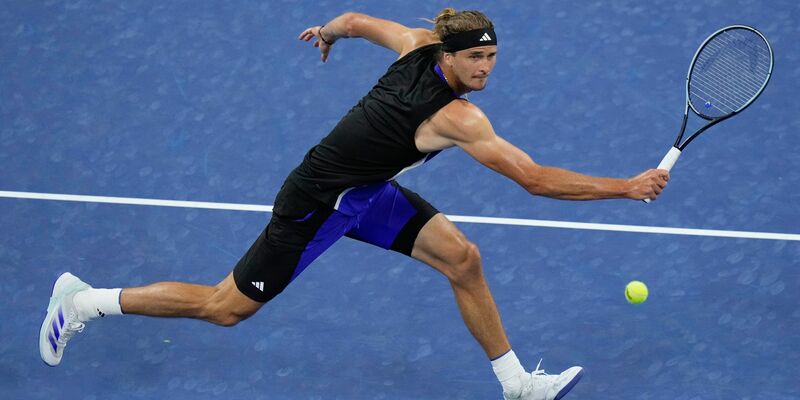 Alexander Zverev erreicht das Achtelfinale bei den US Open. - Foto: Frank Franklin II/AP