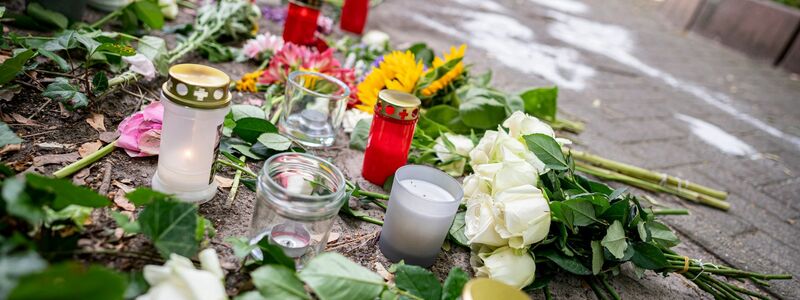 Erst am Mittwochabend war eine Frau bei einem Messernagriff getötet worden. - Foto: Fabian Sommer/dpa