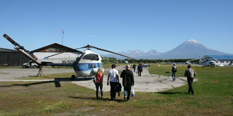 Ausflüge im Hubschrauber auf Kamtschatka sind bei Touristen besonders beliebt, immer wieder kommt es aber auch zu Zwischenfällen. (Archivbild) - Foto: picture alliance / dpa-tmn