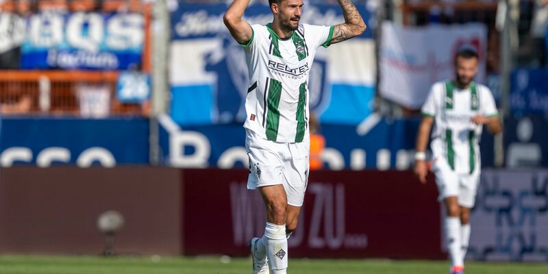 Matchwinner für Gladbach in Bochum: Torschütze Tim Kleindienst - Foto: David Inderlied/dpa