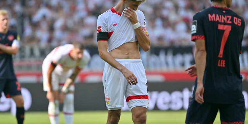 Frühe Führung: Enzo Millot traf bereits in der 8. Minute für den VfB. - Foto: Jan-Philipp Strobel/dpa