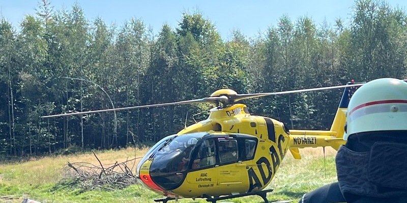 FW-EN: Landeplatzsicherung Rettungshubschrauber - Foto: presseportal.de