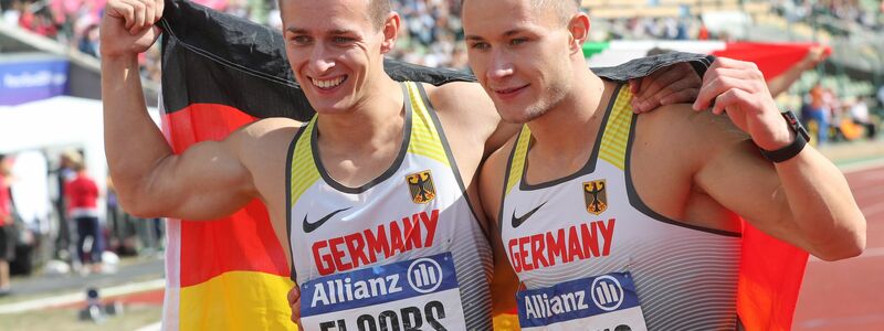 Beide deutschen Sprinter stehen im Finale. - Foto: Jens Büttner/dpa-Zentralbild/dpa