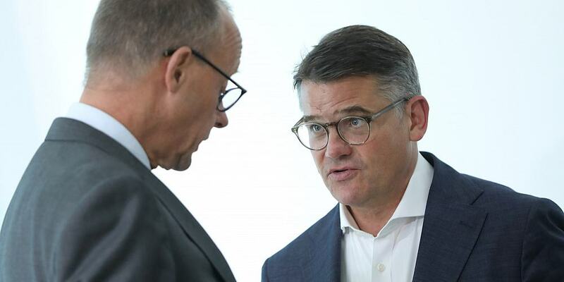 Friedrich Merz und Boris Rhein (Archiv) - Foto: über dts Nachrichtenagentur