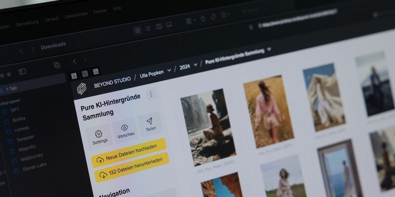 Den Kopf eines Models im Nachgang ersetzen? Kein Problem für KI, sagt Michael Berger. - Foto: Rolf Vennenbernd/dpa