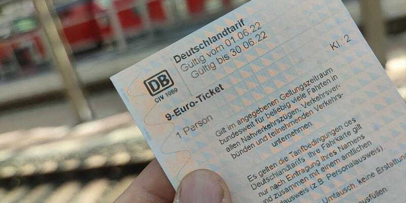 9-Euro-Ticket (Archiv) - Foto: über dts Nachrichtenagentur