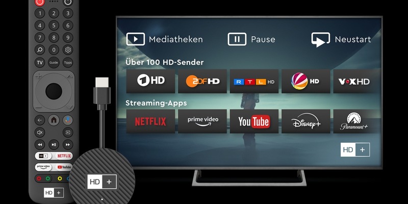 Der neue HD+ IP TV-Stick: günstig und zeitgemäß fernsehen - Foto: presseportal.de