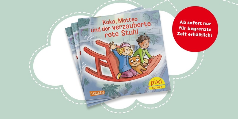 XXXLutz veröffentlicht sein eigenes Pixi-Kinderbuch: Auf Abenteuerreise im Möbelhaus mit dem Roten Stuhl - Foto: presseportal.de