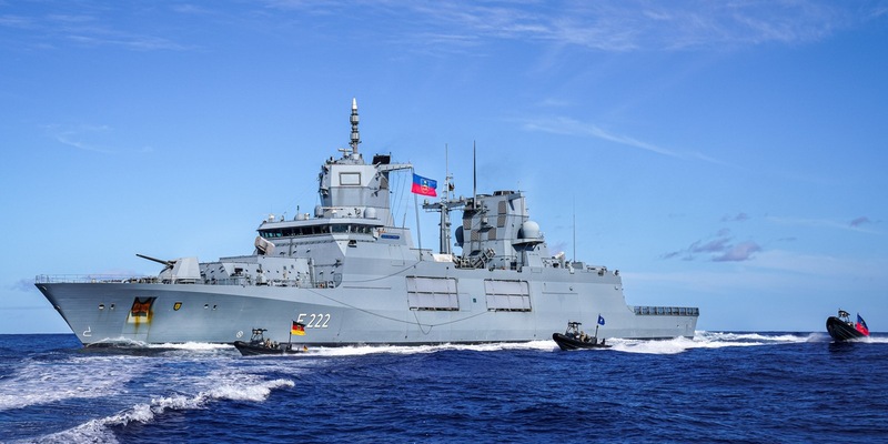 Halbzeit für das Indo-Pacific Deployment 2024: 4. Ausschreibung für eine Mitfahrt an Bord der Deutschen Marine - Foto: presseportal.de