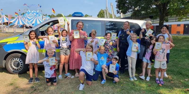 POL-KS: Blitz for Kids in Baunatal: Kinder mussten leider viele gelbe Karten verteilen - Foto: presseportal.de