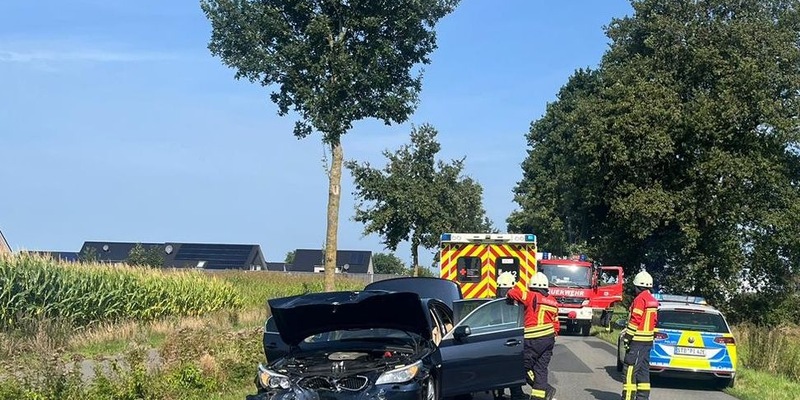 POL-STD: Zwei Leichtverletzte bei Unfall in Harsefeld-Griemshorst - Foto: presseportal.de