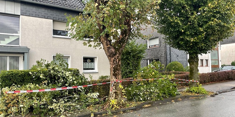 FW-EN: Unwettereinsätze in Breckerfeld - Foto: presseportal.de