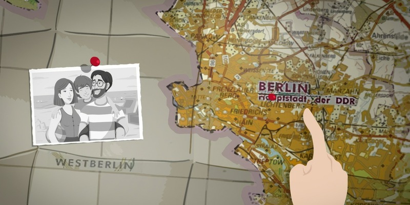 35 Jahre Mauerfall: Im Labyrinth der Lügen / Animationsserie erweckt Alltag im ehemaligen Ost-Berlin zum Leben - Foto: presseportal.de
