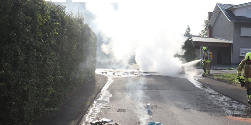 POL-PB: Brand auf Glasfaserbaustelle - Zwei Arbeiter verletzt - Foto: presseportal.de