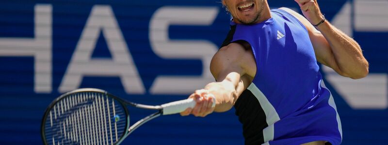 Enttäuscht reagiert Taylor Fritz auf die Niederlage im US-Open-Endspiel. - Foto: Kirsty Wigglesworth/AP/dpa