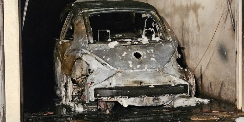 POL-HI: Garagenbrand mit einer schwerverletzten Person - Foto: presseportal.de