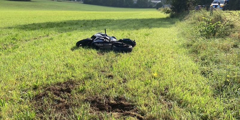 POL-RBK: Bergisch Gladbach - Motorradfahrerin bei Sturz schwer verletzt - Foto: presseportal.de