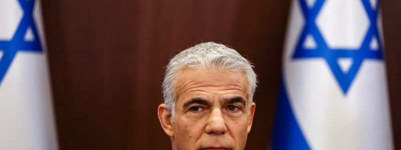 Israels Oppositionsführer Lapid warnt vor einer Einnahme ganz Gazas. (Archivbild)  - Foto: Ronen Zvulun/AP/dpa