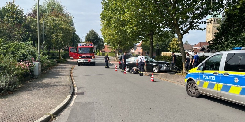POL-COE: Rosendahl, Osterwick, Droste-Hülshoff-Weg/Spektakulärer Unfall endet glimpflich - Foto: presseportal.de