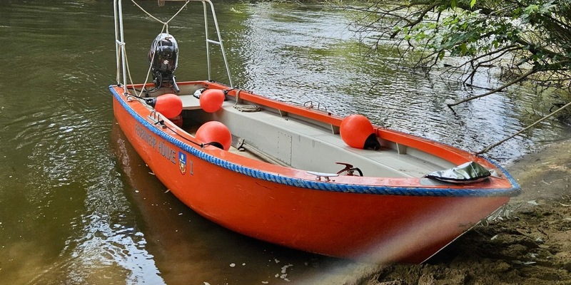 FW Hünxe: Ente in scheinbar hilfloser Lage - Foto: presseportal.de