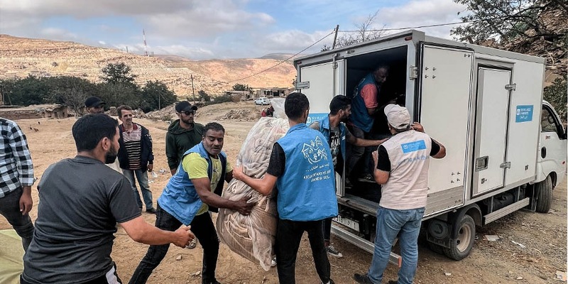 Ein Jahr nach dem Erdbeben in Marokko: Kinder und Familien leben weiterhin in provisorischen Unterkünften / SOS-Kinderdörfer leisten Hilfe - Foto: presseportal.de