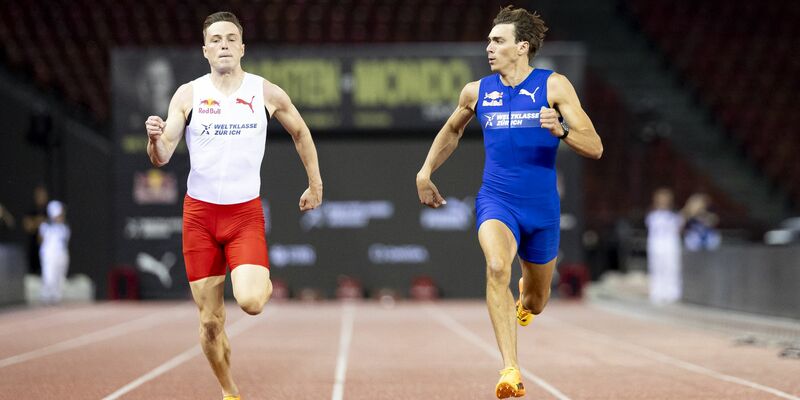 Das Rennen in Zürich war wie ein Boxkampf inszeniert. - Foto: Michael Buholzer/KEYSTONE/dpa