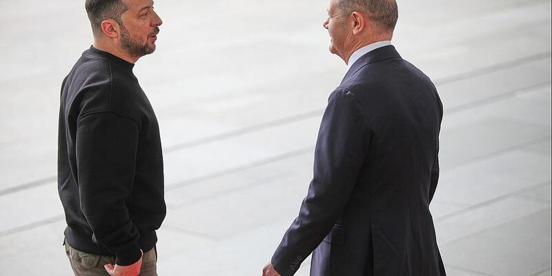 Wolodymyr Selenskyj und Olaf Scholz (Archiv) - Foto: über dts Nachrichtenagentur