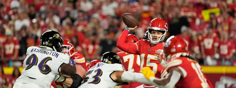 Xavier Worthy spielte erstmals in seiner Karriere in der NFL und erzielte gleich zwei Touchdowns für die Kansas City Chiefs. - Foto: Charlie Riedel/AP/dpa