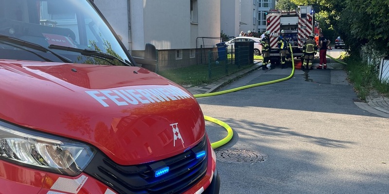 FW-E: Kellerbrand in einem Mehrfamilienhaus - Einsatzkräfte in kürzester Zeit vor Ort - Foto: presseportal.de