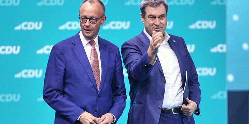 Friedrich Merz und Markus Söder (Archiv) - Foto: über dts Nachrichtenagentur
