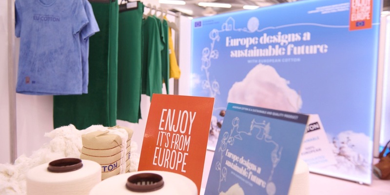 EUCOTTON bringt die Qualität und Nachhaltigkeit europäischer Baumwolle bei Munich Fabric Start ins Rampenlicht - Foto: presseportal.de