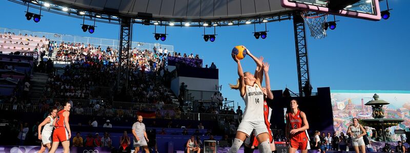 Für Wolf ist 3x3-Basketball auch für den Fußball beispielhaft.  - Foto: Frank Franklin II/AP/dpa