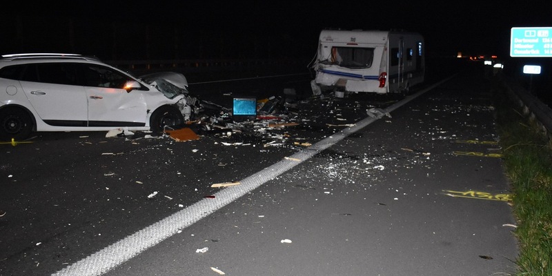 POL-OS: Bramsche/Wallenhorst: Zwei Unfälle im Stau auf A1 - Alkoholisierter Autofahrer flüchtet durch Rettungsgasse - Foto: presseportal.de