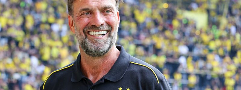 Jürgen Klopp kehrte am Samstag kurzzeitig nach Dortmund zurück - Foto: Christoph Reichwein/dpa