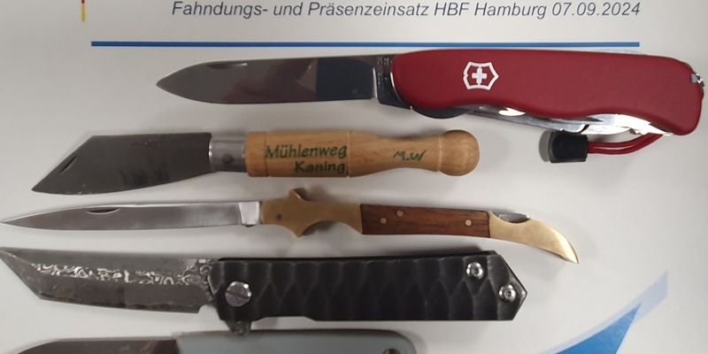 BPOL-HH: Fahndungs- und Präsenzmaßnahmen der Bundespolizei im Hamburger Hauptbahnhof und im Bahnhof Reeperbahn - Foto: presseportal.de