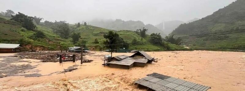 «Yagi» wütete 15 Stunden in Vietnam. - Foto: Do Tuan Anh/VNA/AP/dpa