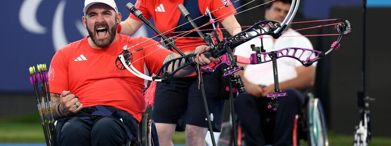 Jodie Grinham war als werdende Mutter dabei. - Foto: Leighton Smithwick/AP/dpa