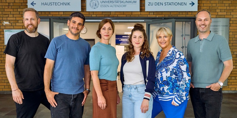 „Therapie & Praxis“ (AT): Neue WDR-Reihe spielt im fiktiven Essener Klinikalltag - Foto: presseportal.de