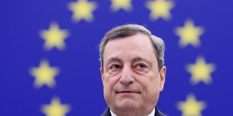 Der ehemalige italienische Ministerpräsident stellte in Brüssel seinen Bericht zur Wettbewerbsfähigkeit der EU vor. (Archivbild) - Foto: Jean-Francois Badias/AP/dpa