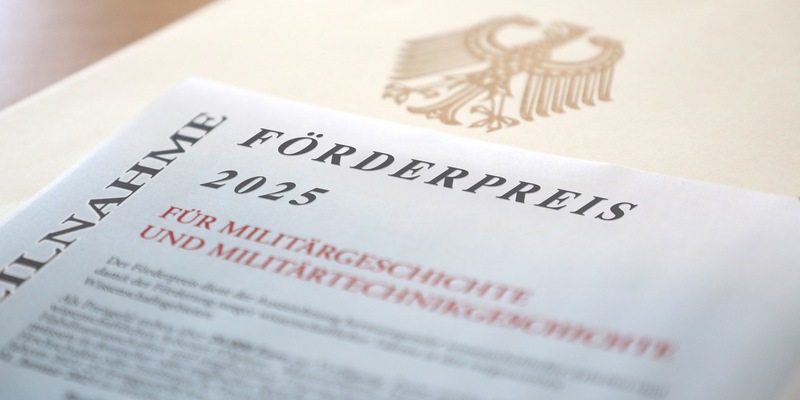 Förderpreis 2025 für Militärgeschichte und Militärtechnikgeschichte - Foto: presseportal.de