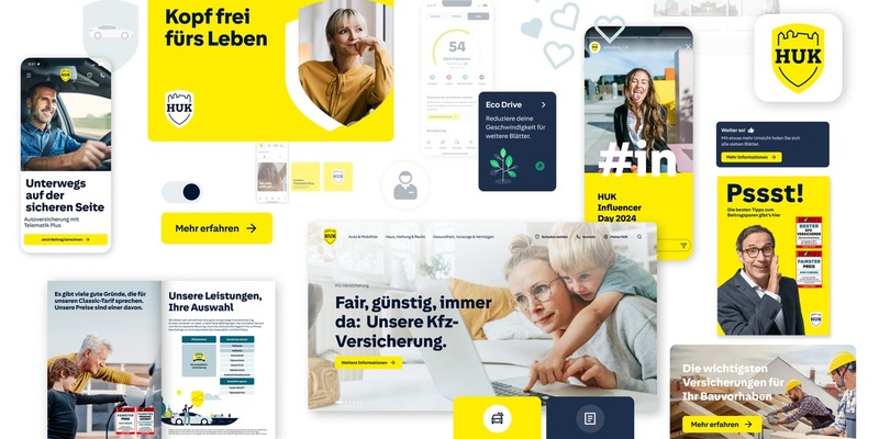 Neues Corporate Design der HUK-COBURG trägt Digitalisierung Rechnung - Foto: presseportal.de