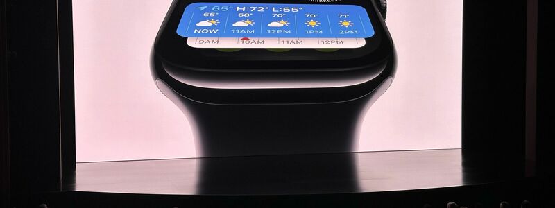 Die Apple Watch wird größer und zugleich dünner. - Foto: Andrej Sokolow/dpa