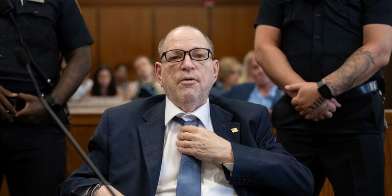 Seit langem in schlechtem Zustand: Harvey Weinstein - Foto: Adam Gray/Getty Images North America/AP/dpa
